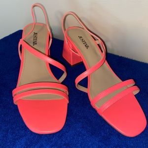 JustFab size 10 sandals, brand new!